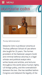 Mobile Screenshot of marjoriecohn.com